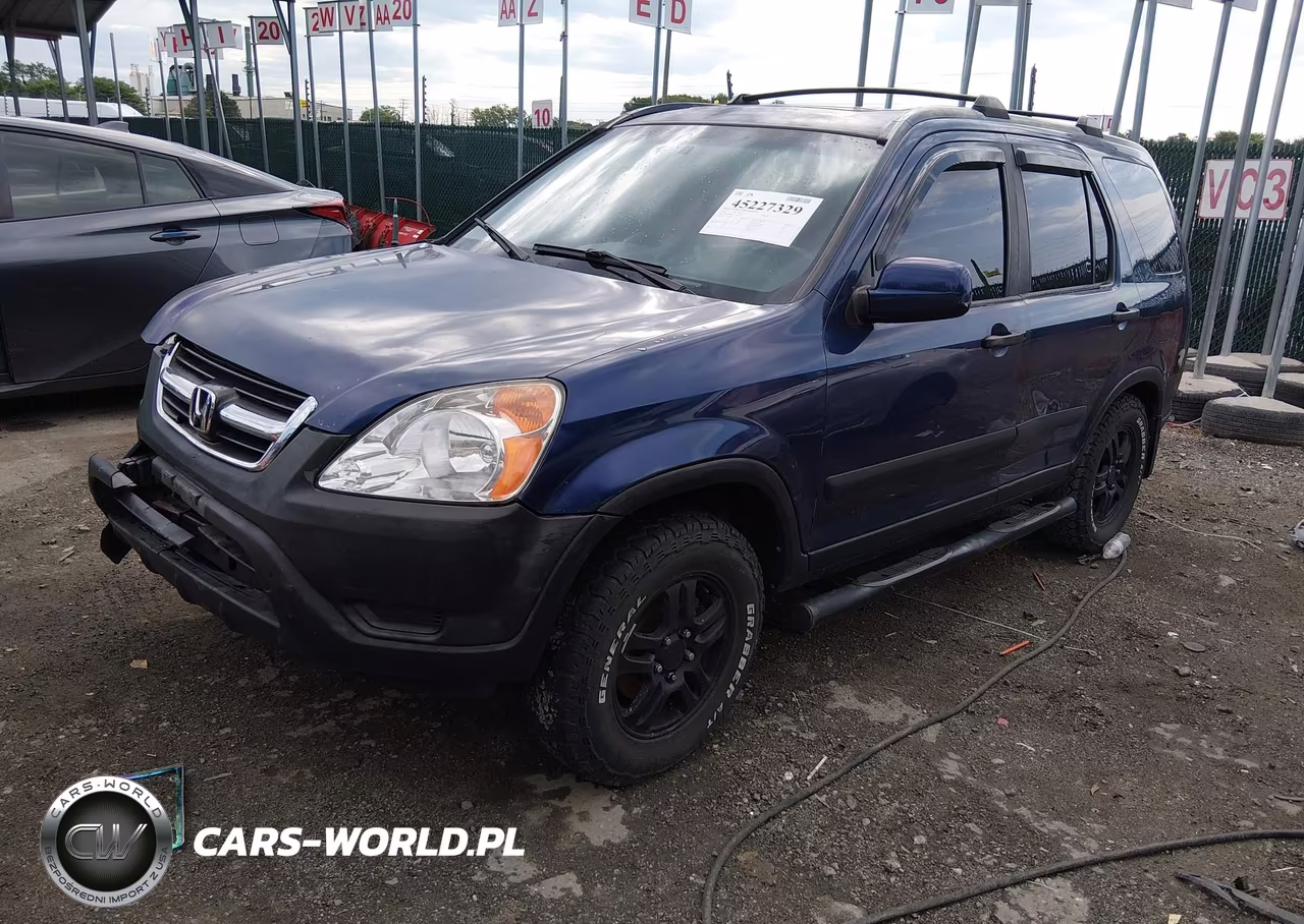 2002 Honda Cr-V Ex VIN:SHSRD78812U004702 - 2