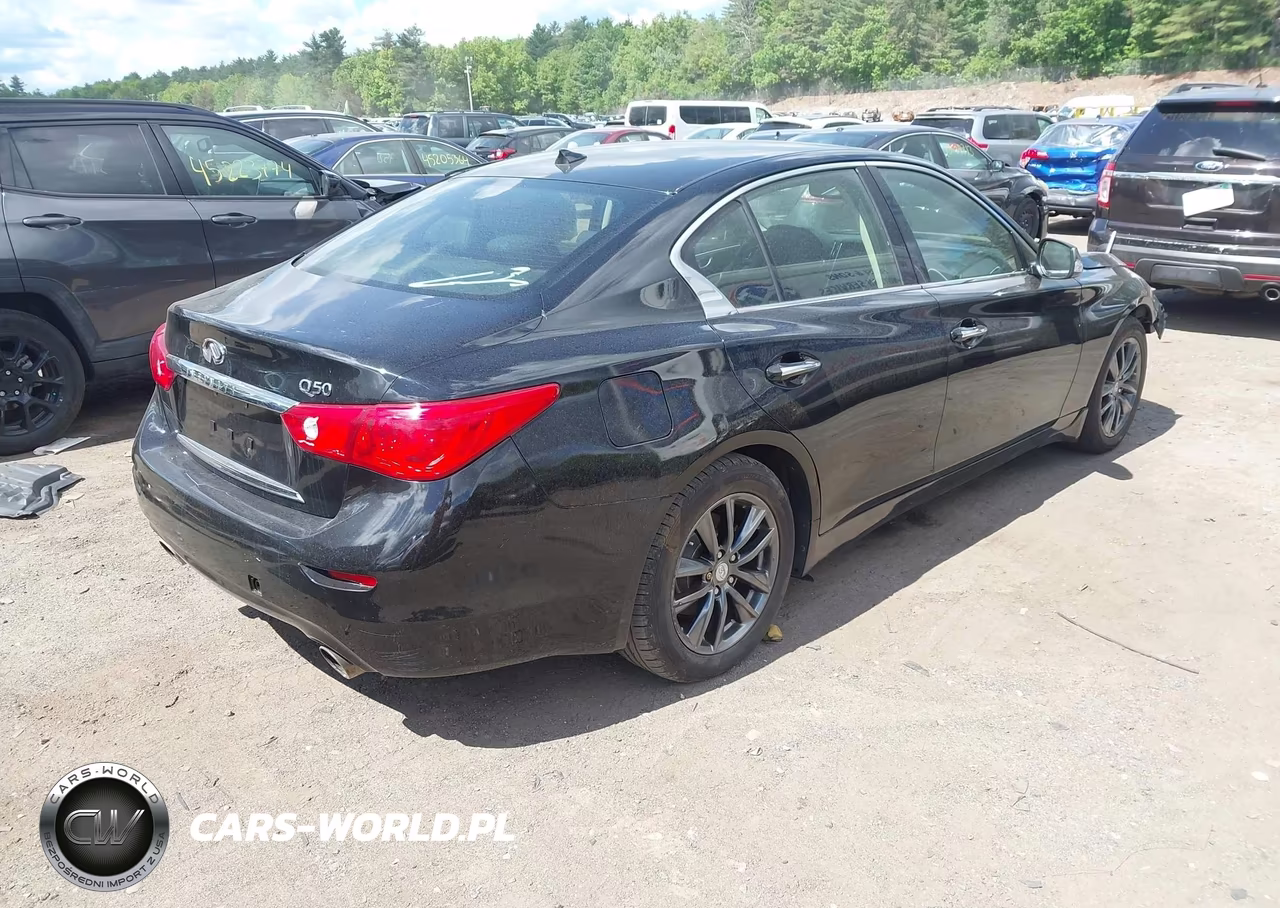 2017 Infiniti Q50 2.0T Premium VIN:JN1CV7AR2HM680091 - 4