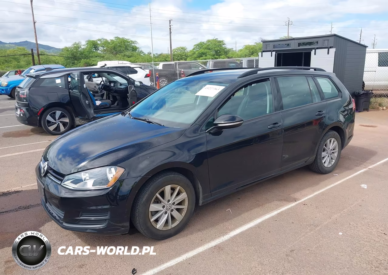 2015 Volkswagen Golf Sportwagen Tsi S 4-Door VIN:3VWA17AU9FM506120 - 2
