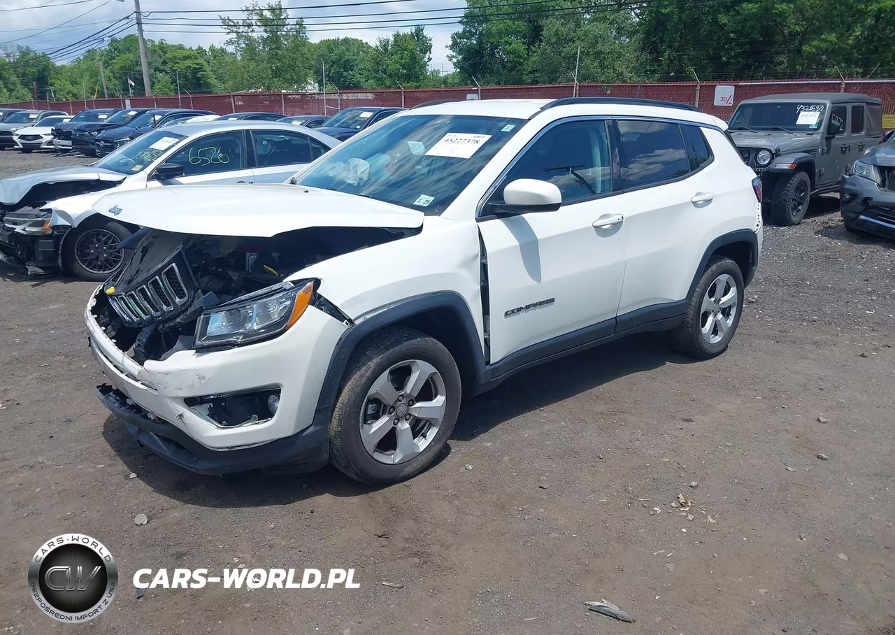 2020 Jeep Compass Latitude 4X4 VIN:3C4NJDBB1LT138467 - 2