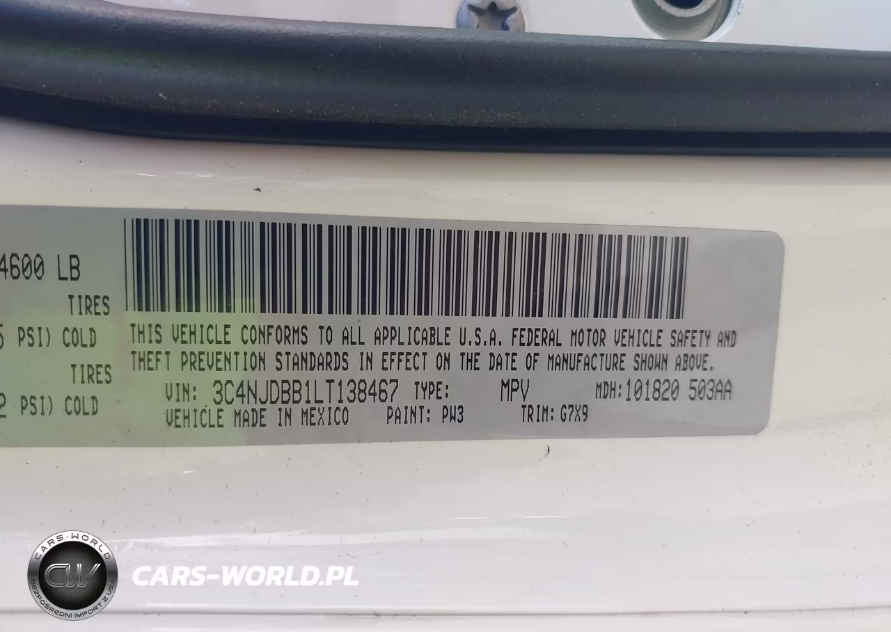 2020 Jeep Compass Latitude 4X4 VIN:3C4NJDBB1LT138467 - 9