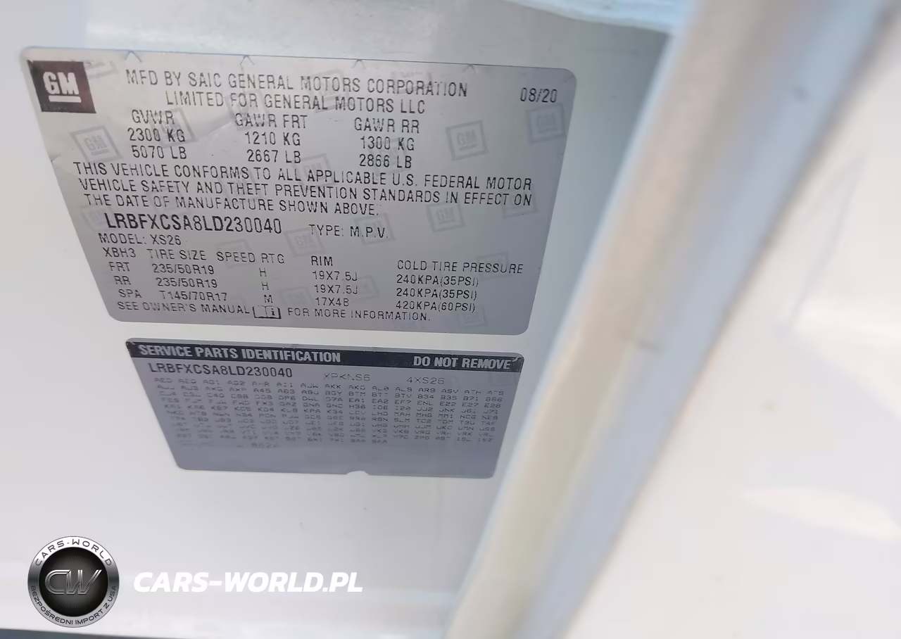 2020 Buick Envision Fwd Essence VIN:LRBFXCSA8LD230040 - 9