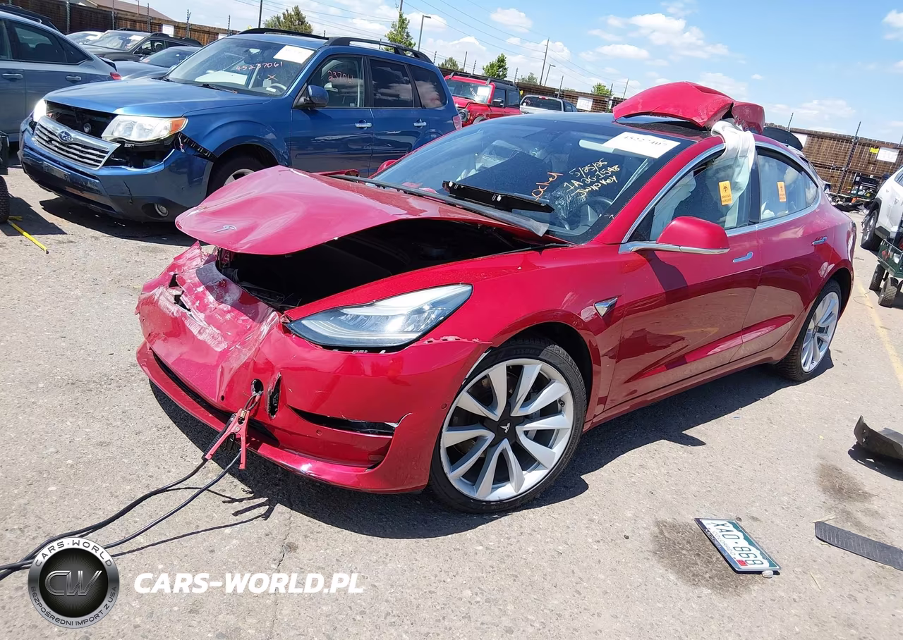 2018 Tesla Model 3 Long Range-Performance VIN:5YJ3E1EB4JF115895 - 2