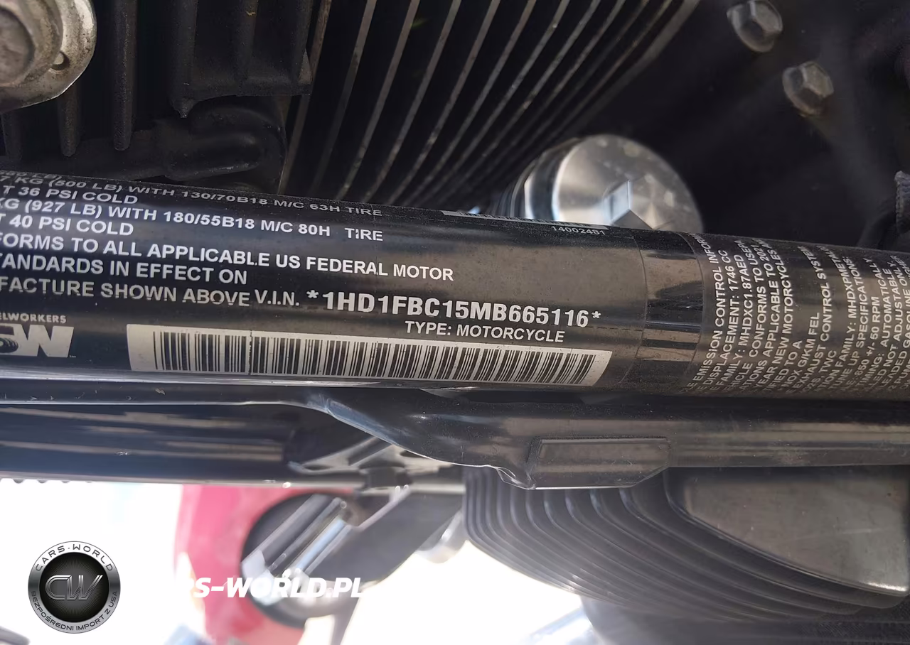 2021 Harley-Davidson Flhr VIN:1HD1FBC15MB665116 - 10