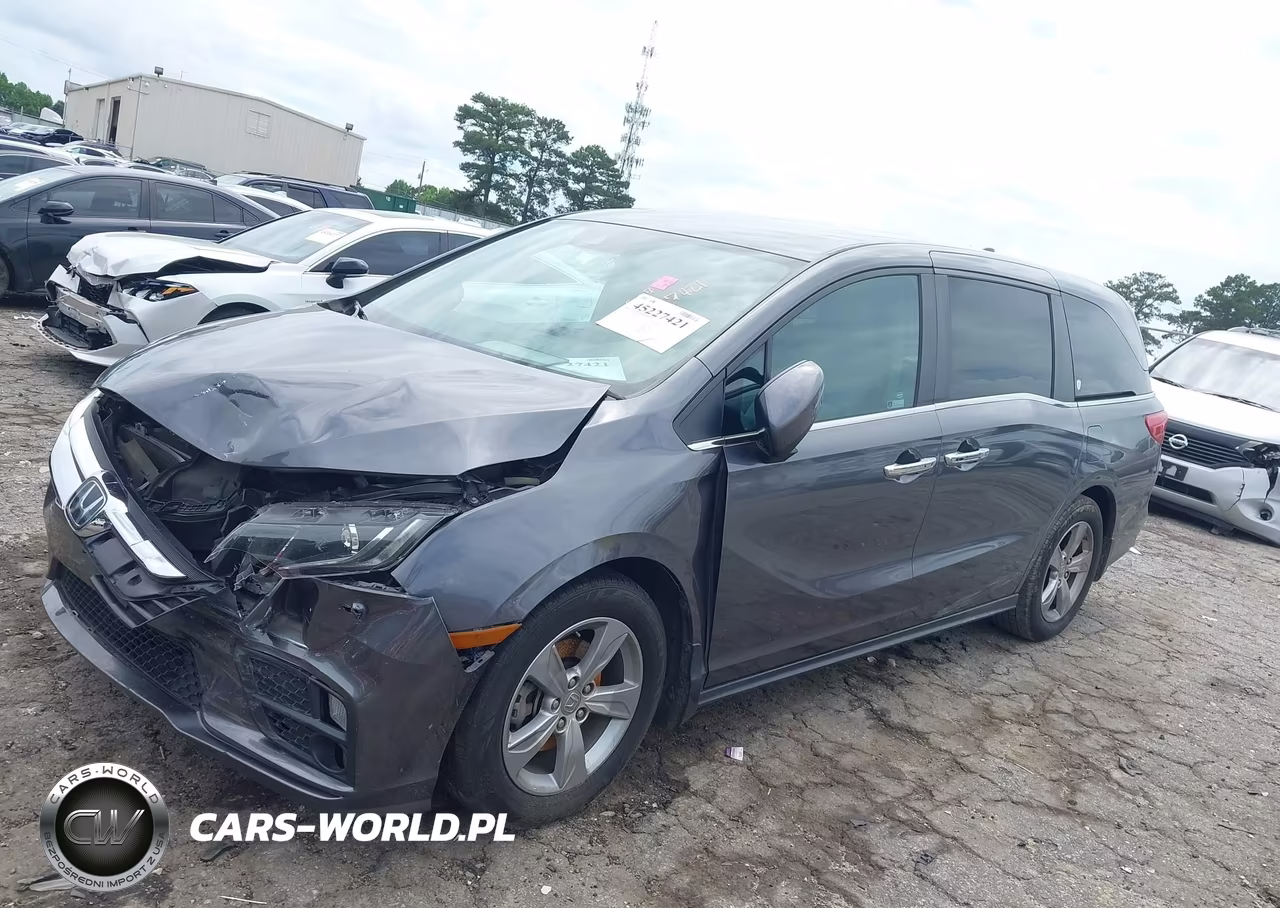 2020 Honda Odyssey Ex VIN:5FNRL6H53LB007452 - 2