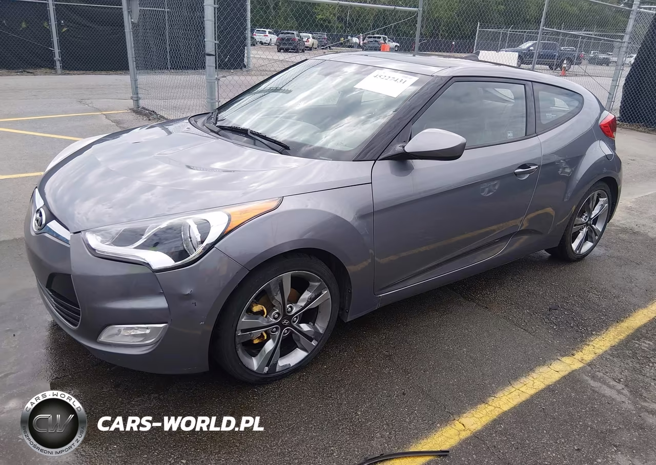 2016 Hyundai Veloster VIN:KMHTC6AD3GU272646 - 2