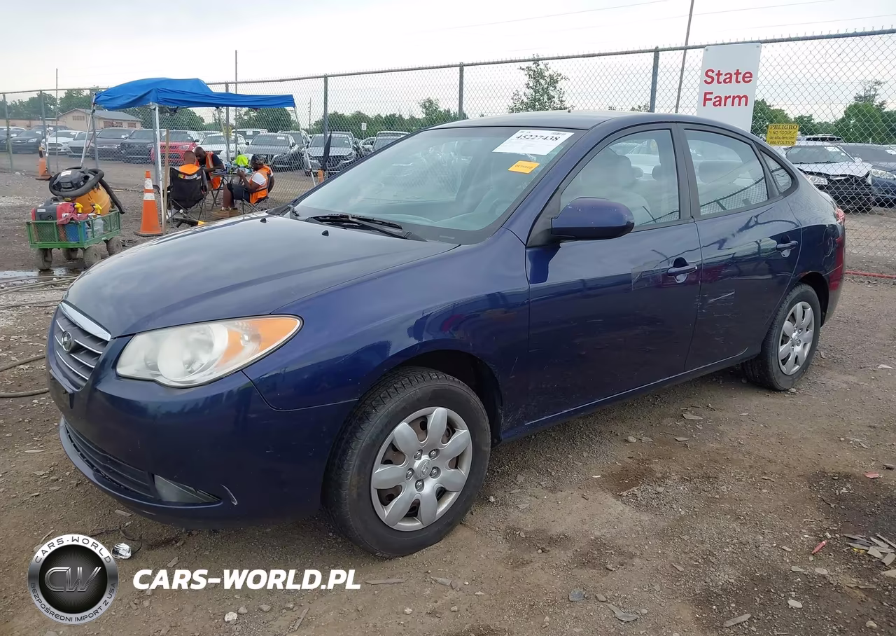 2009 Hyundai Elantra Gls VIN:KMHDU46D19U607534 - 2