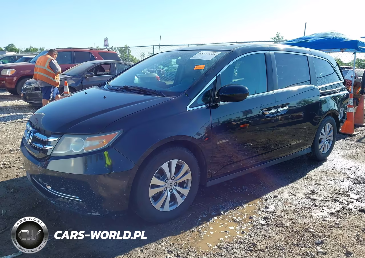 2015 Honda Odyssey Ex-L VIN:5FNRL5H60FB004175 - 2