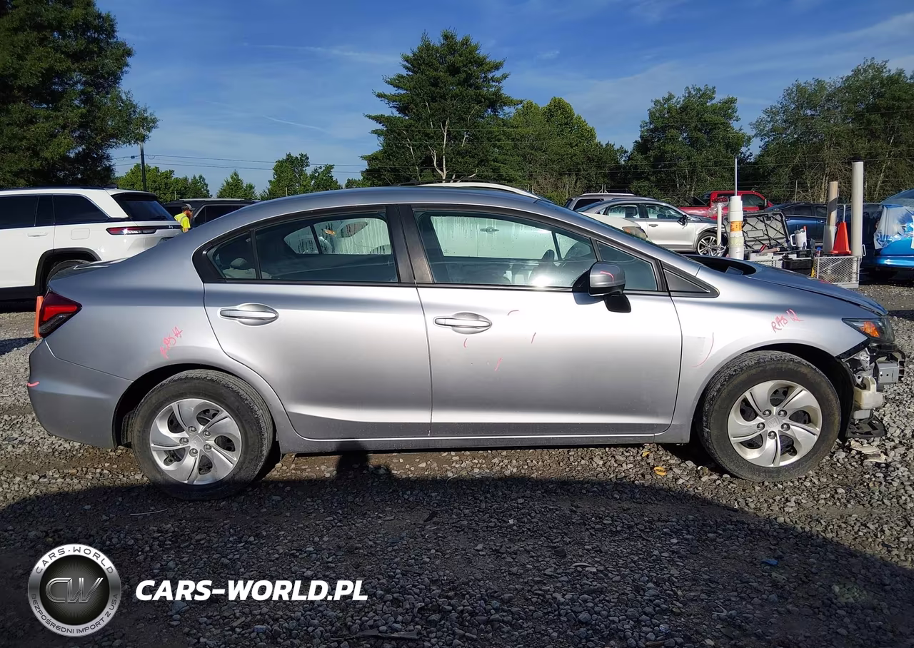 2014 Honda Civic Lx VIN:19XFB2F57EE218762 - 14