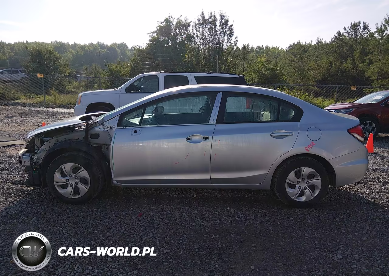 2014 Honda Civic Lx VIN:19XFB2F57EE218762 - 15