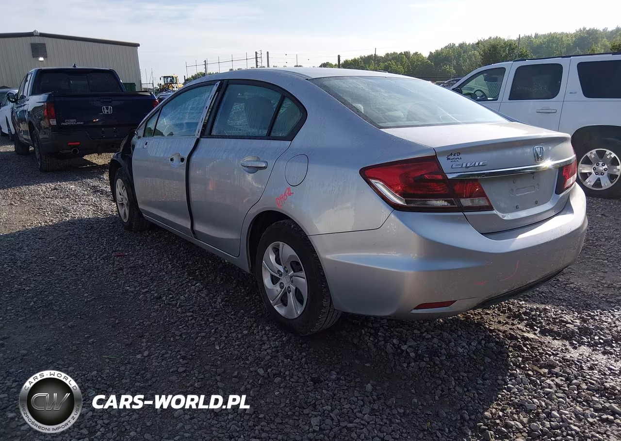 2014 Honda Civic Lx VIN:19XFB2F57EE218762 - 3