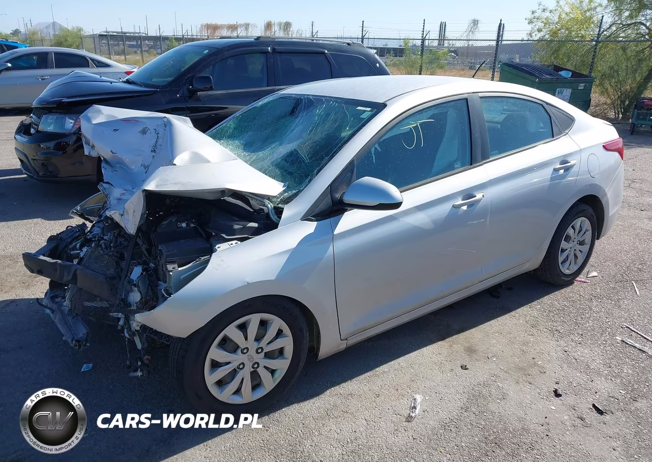 2021 Hyundai Accent Se VIN:3KPC24A60ME130584 - 2