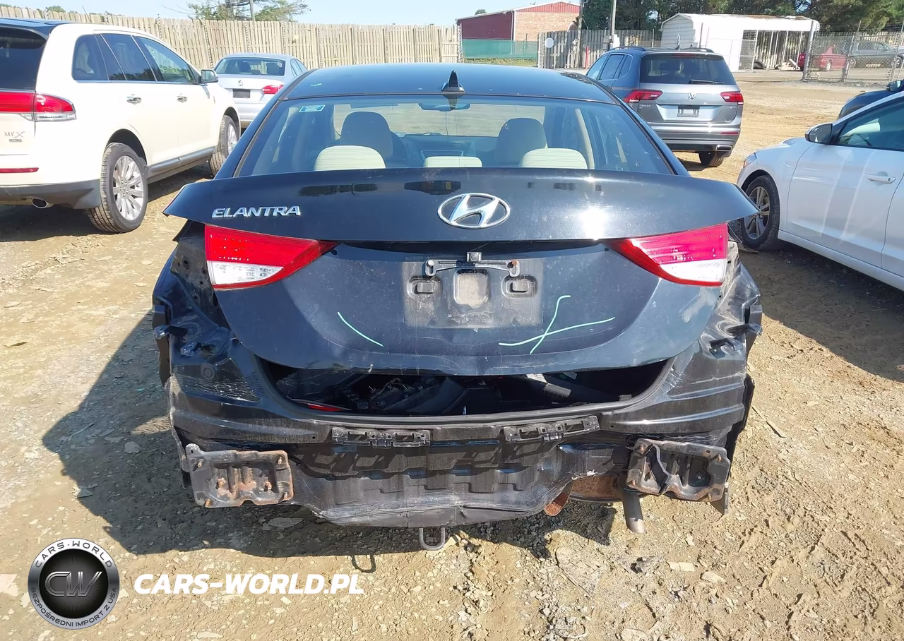 2011 Hyundai Elantra Gls VIN:5NPDH4AE5BH007463 - 6