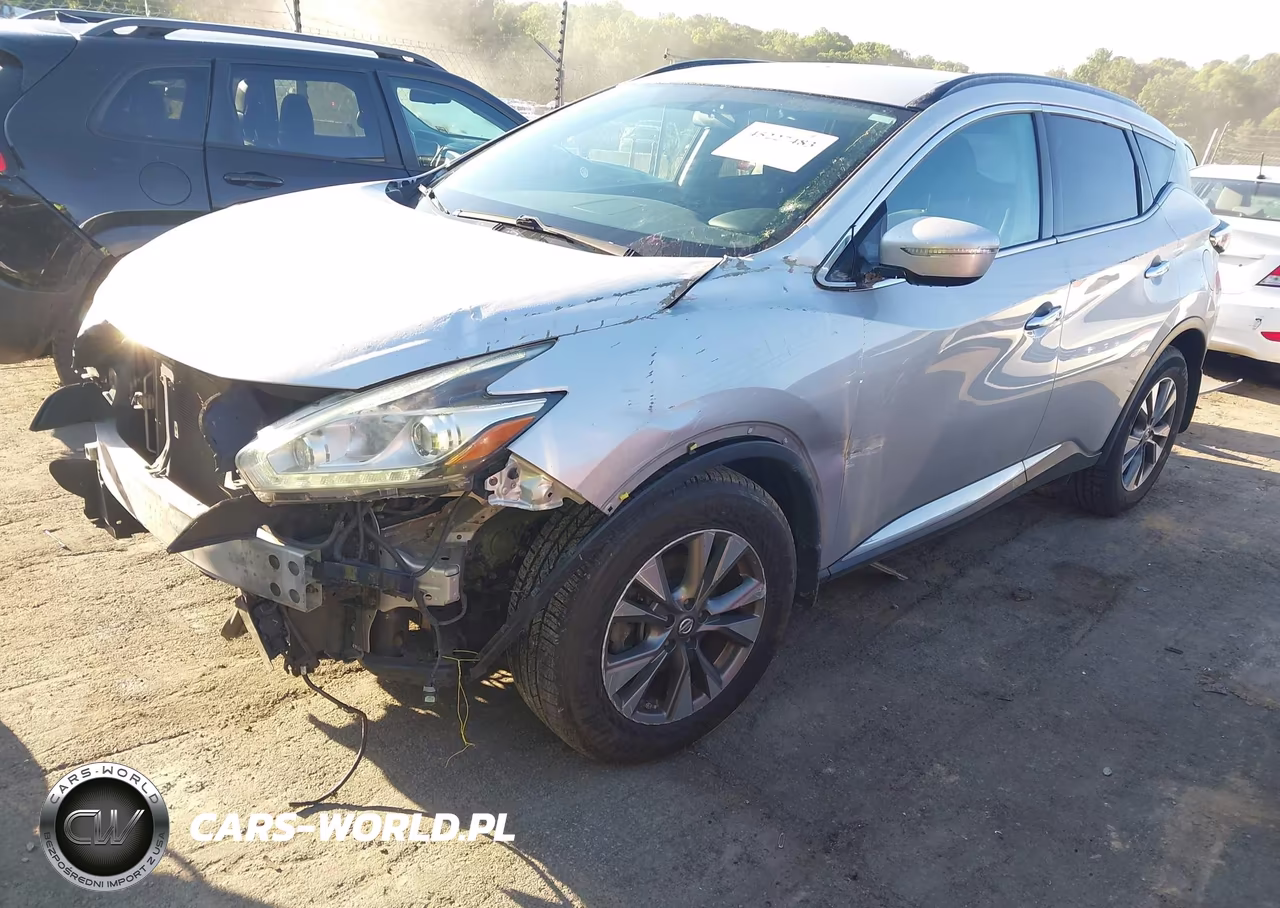 2015 Nissan Murano Sv VIN:5N1AZ2MH1FN274224 - 2