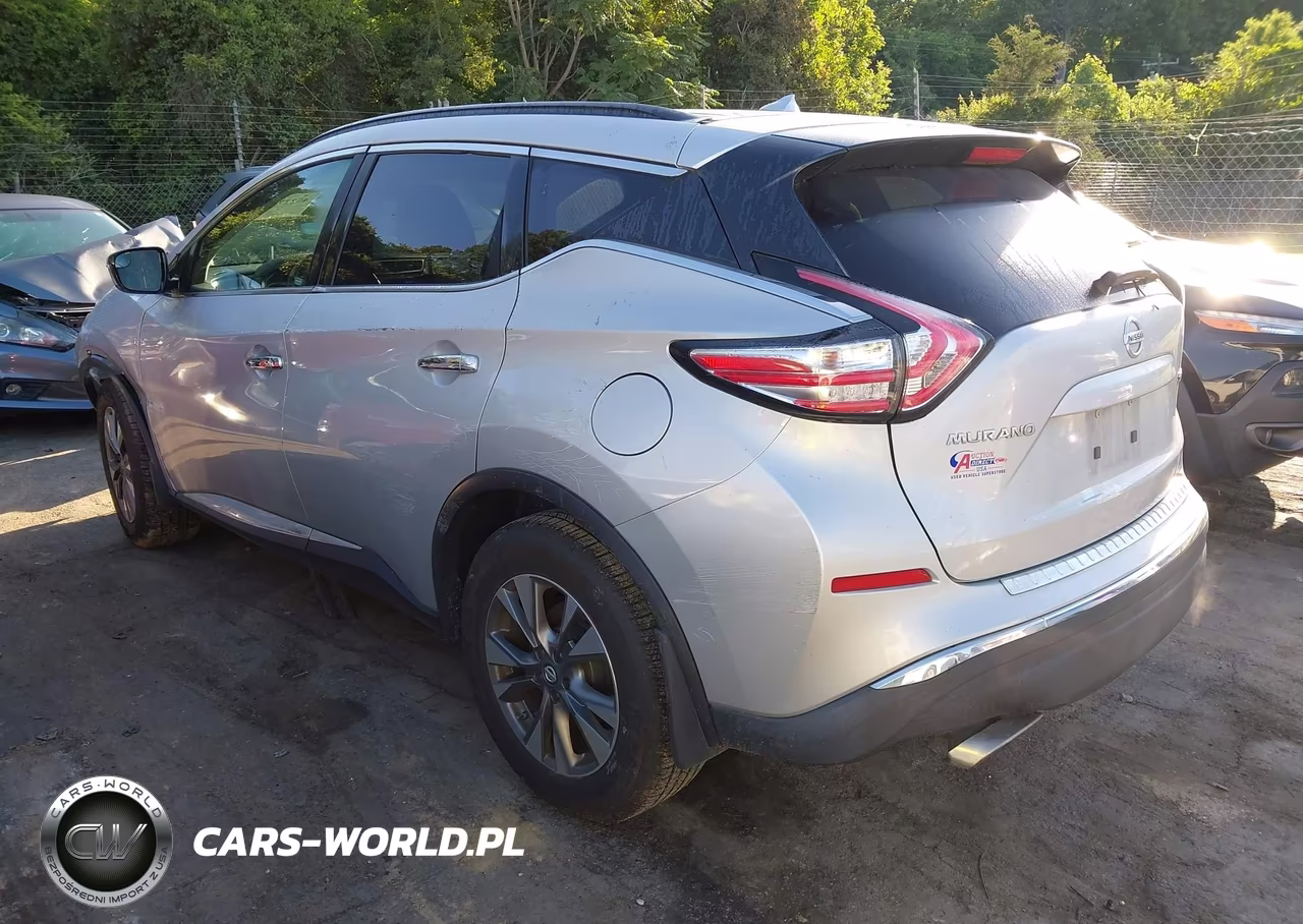 2015 Nissan Murano Sv VIN:5N1AZ2MH1FN274224 - 3