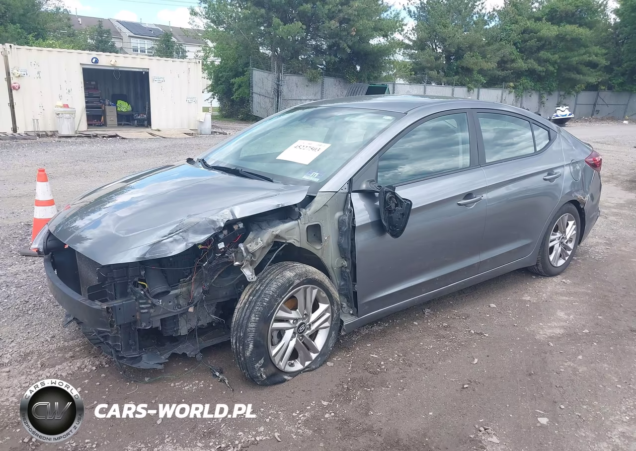 2019 Hyundai Elantra Sel VIN:5NPD84LF0KH451632 - 2