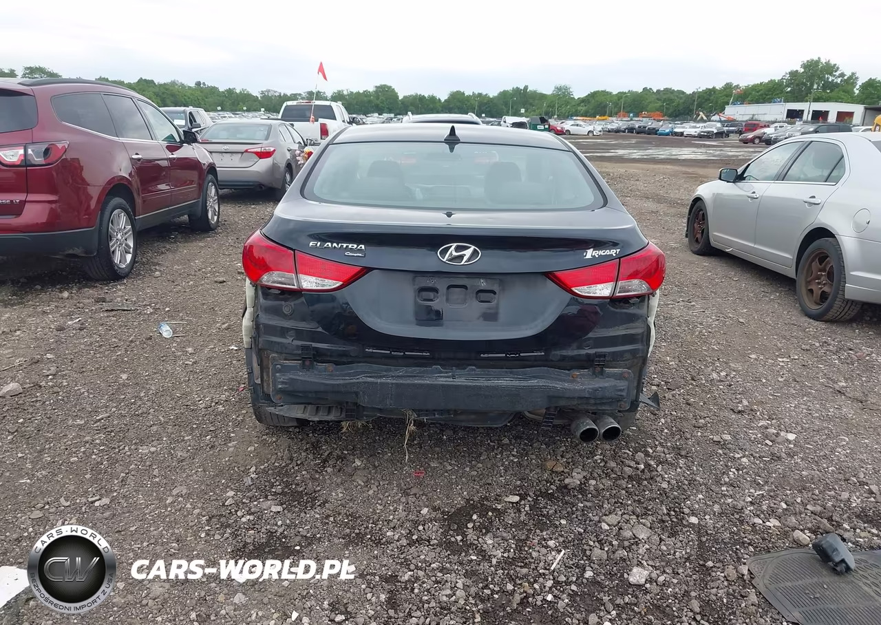 2013 Hyundai Elantra Gs VIN:KMHDH6AE9DU012889 - 18