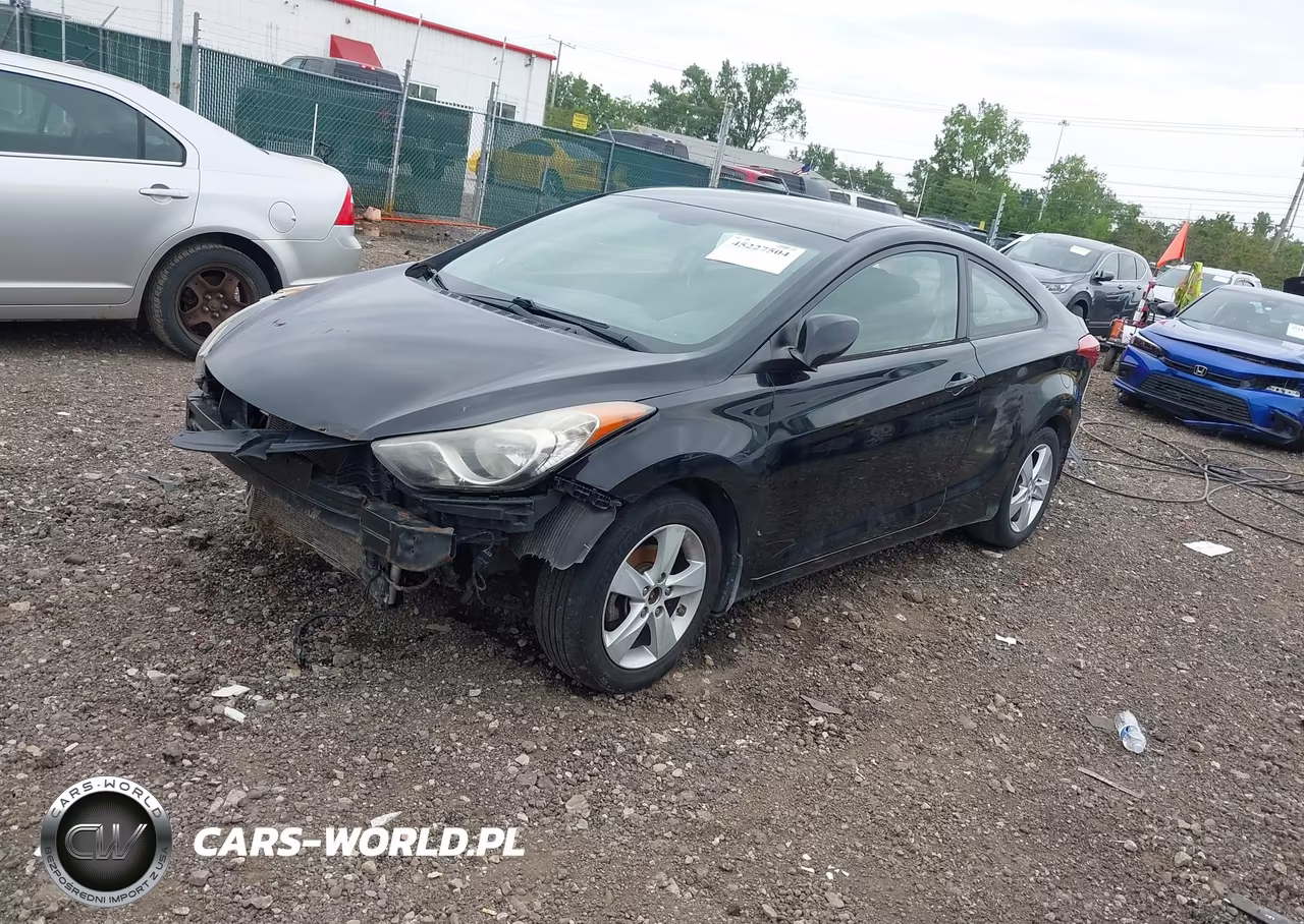 2013 Hyundai Elantra Gs VIN:KMHDH6AE9DU012889 - 2
