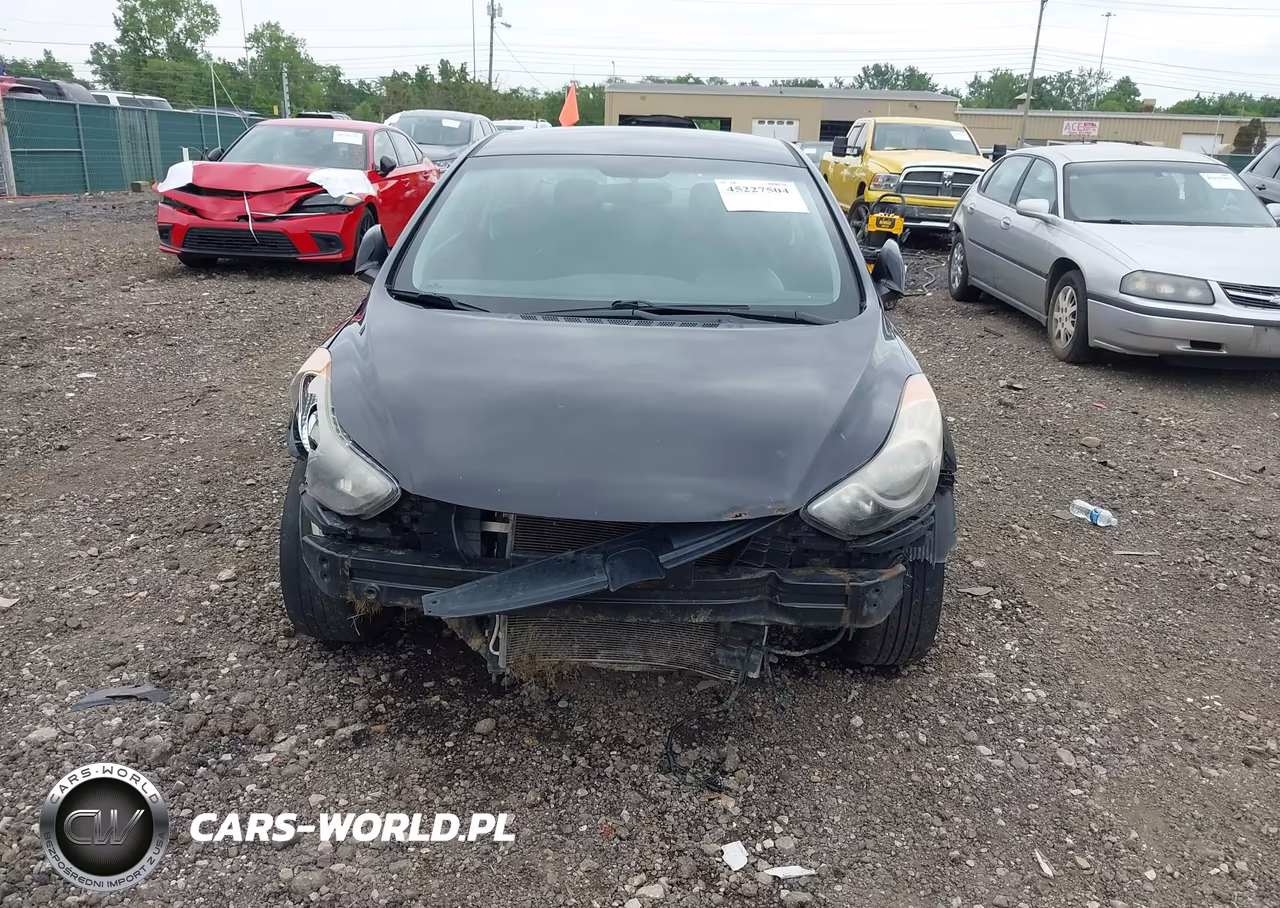 2013 Hyundai Elantra Gs VIN:KMHDH6AE9DU012889 - 6