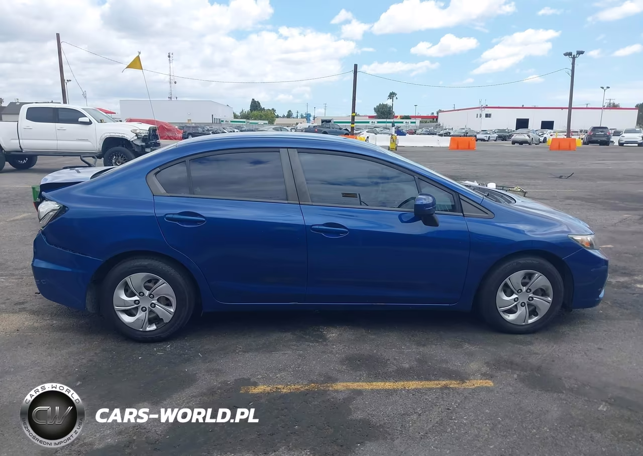 2014 Honda Civic Lx VIN:19XFB2F54EE041846 - 13