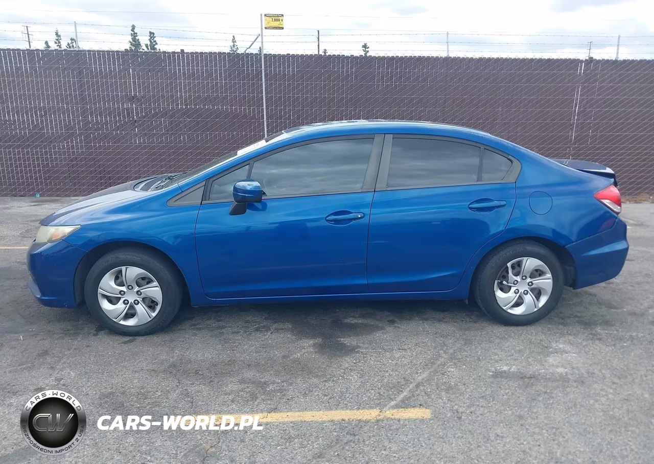 2014 Honda Civic Lx VIN:19XFB2F54EE041846 - 14