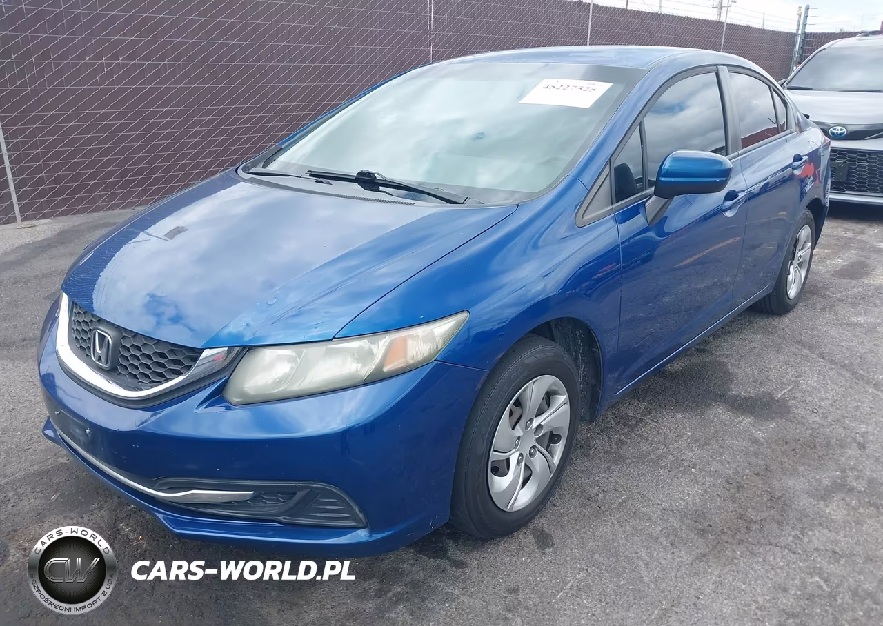 2014 Honda Civic Lx VIN:19XFB2F54EE041846 - 2