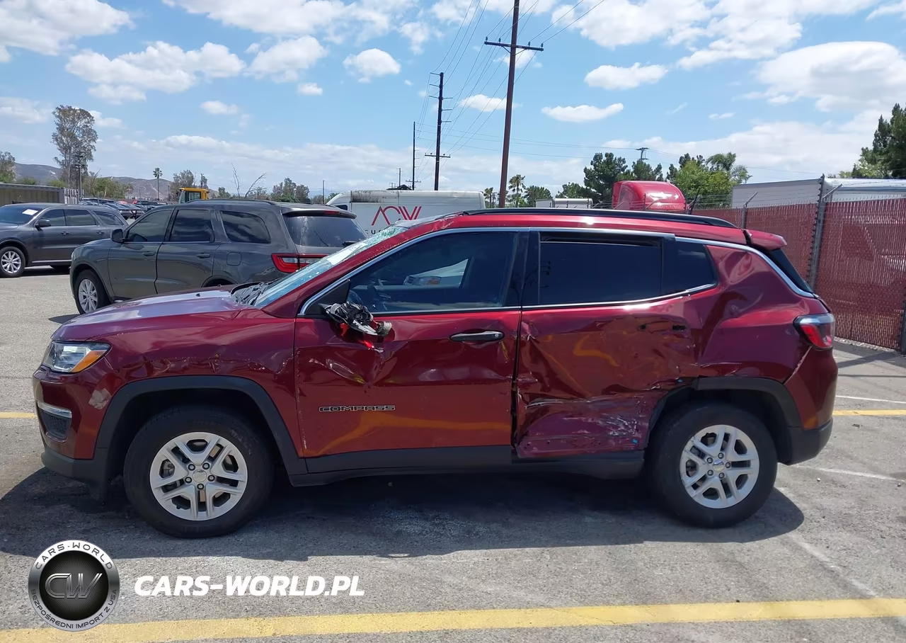 2021 Jeep Compass Sport Fwd VIN:3C4NJCAB6MT514674 - 14