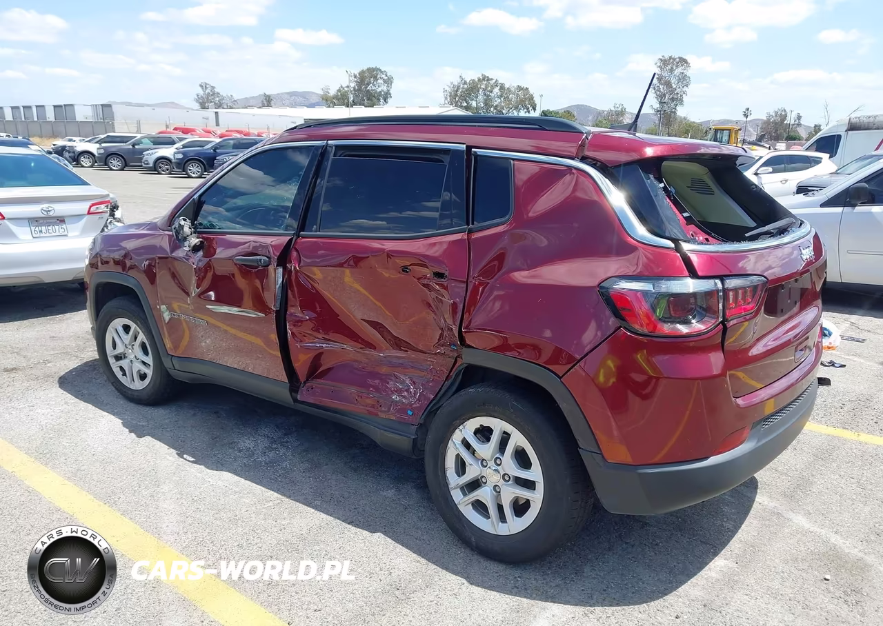 2021 Jeep Compass Sport Fwd VIN:3C4NJCAB6MT514674 - 3