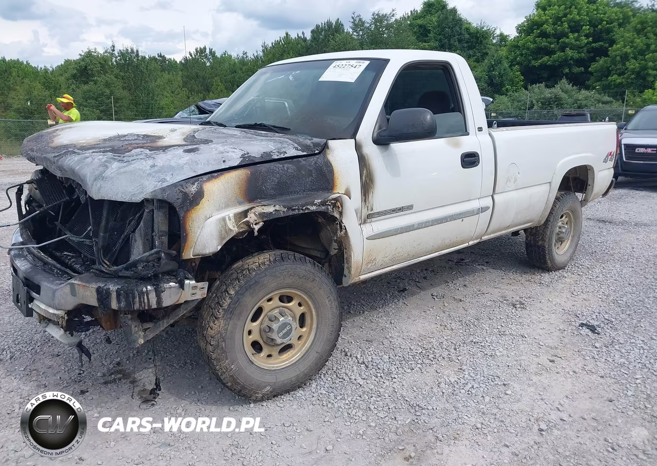 2005 GMC Sierra 2500Hd Sle VIN:1GTHK24U25E344851 - 2
