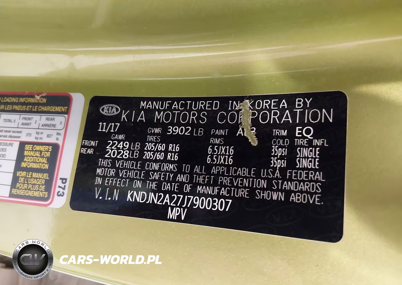 2018 Kia Soul VIN:KNDJN2A27J7900307 - 9