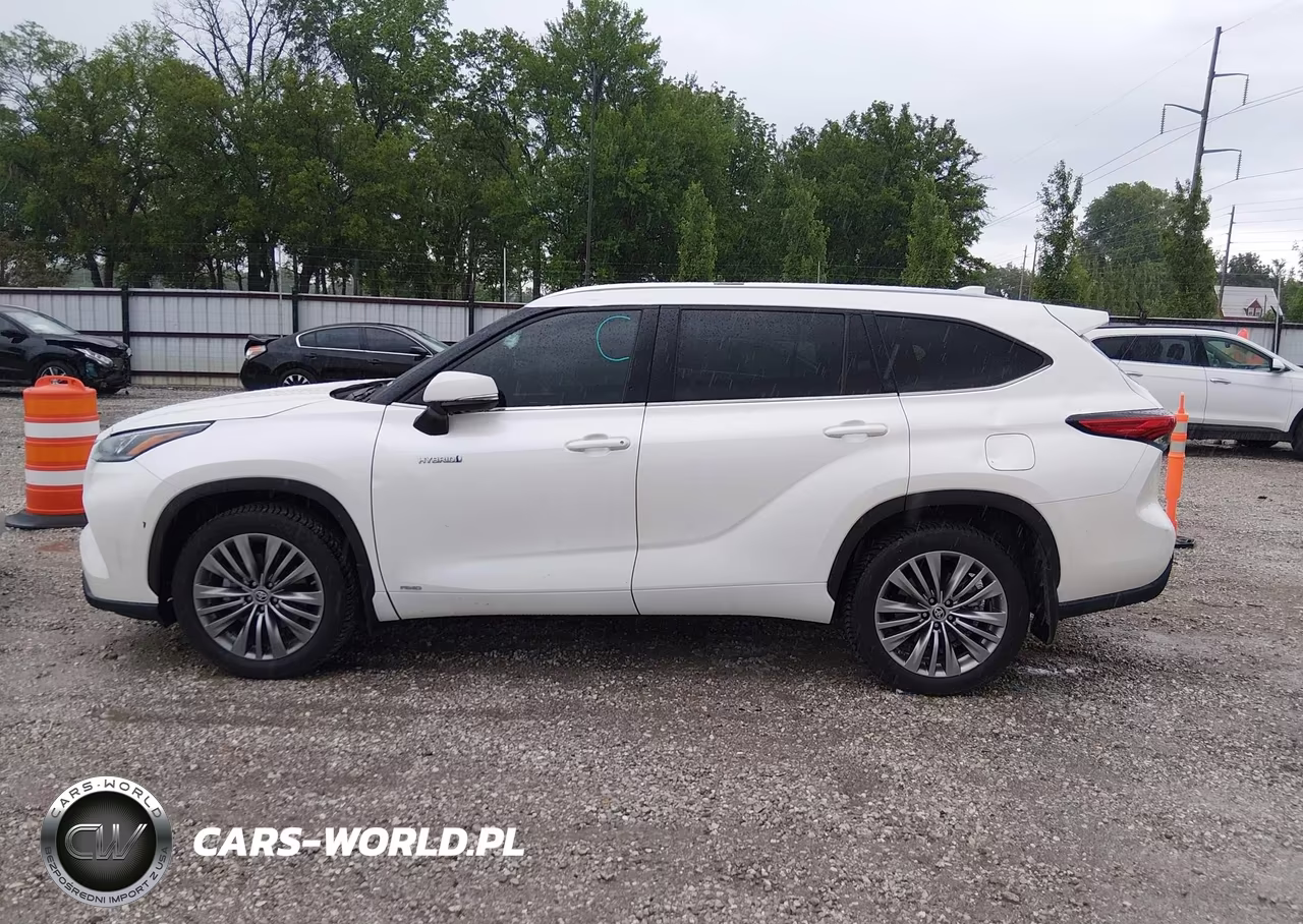2021 Toyota Highlander Hybrid Platinum VIN:5TDEBRCHXMS019339 - 14