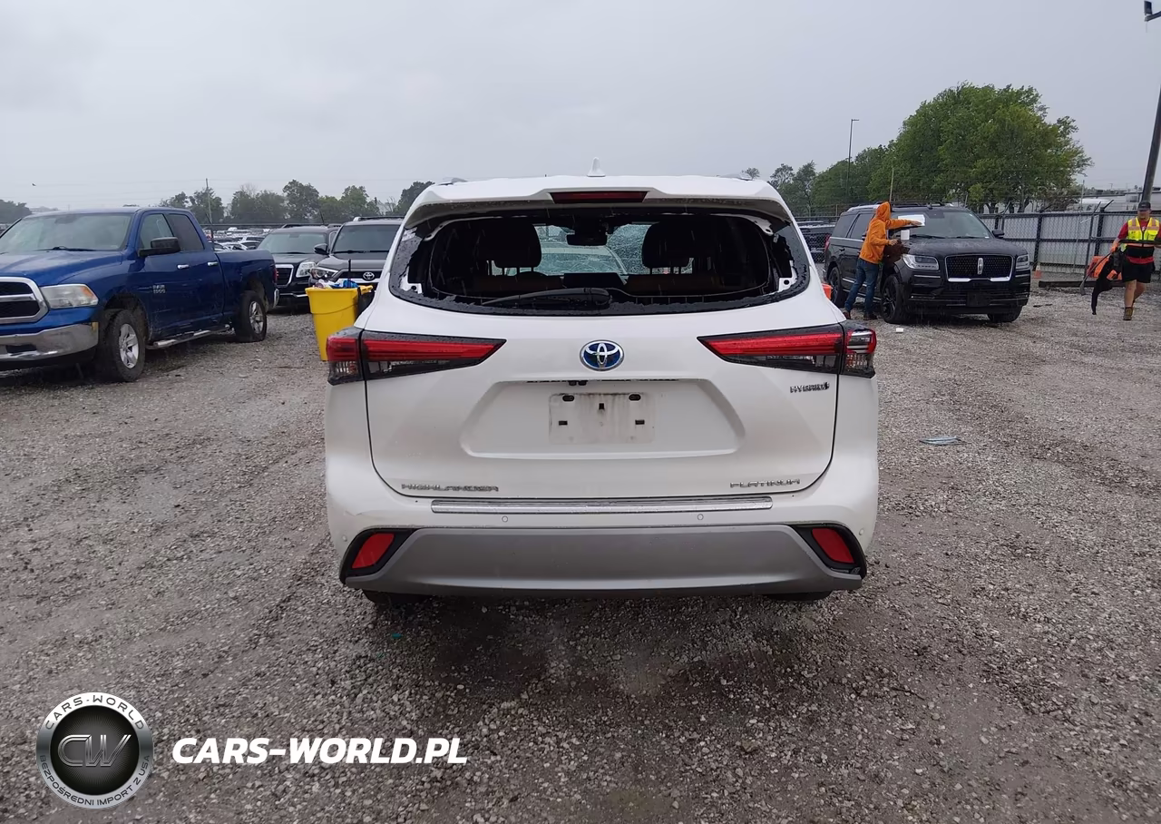 2021 Toyota Highlander Hybrid Platinum VIN:5TDEBRCHXMS019339 - 16