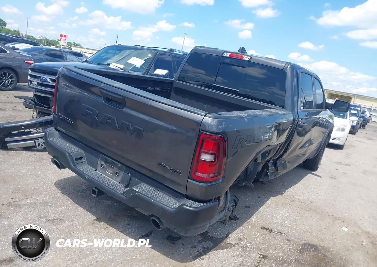 2025 Ram 1500 Rebel 4X4 5'7 Box VIN:1C6SRFLP7SN645543 - 4