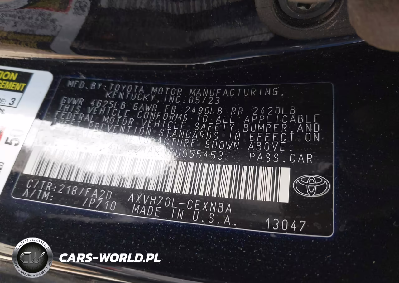 2023 Toyota Camry Le Hybrid VIN:4T1C31AK1PU055453 - 9