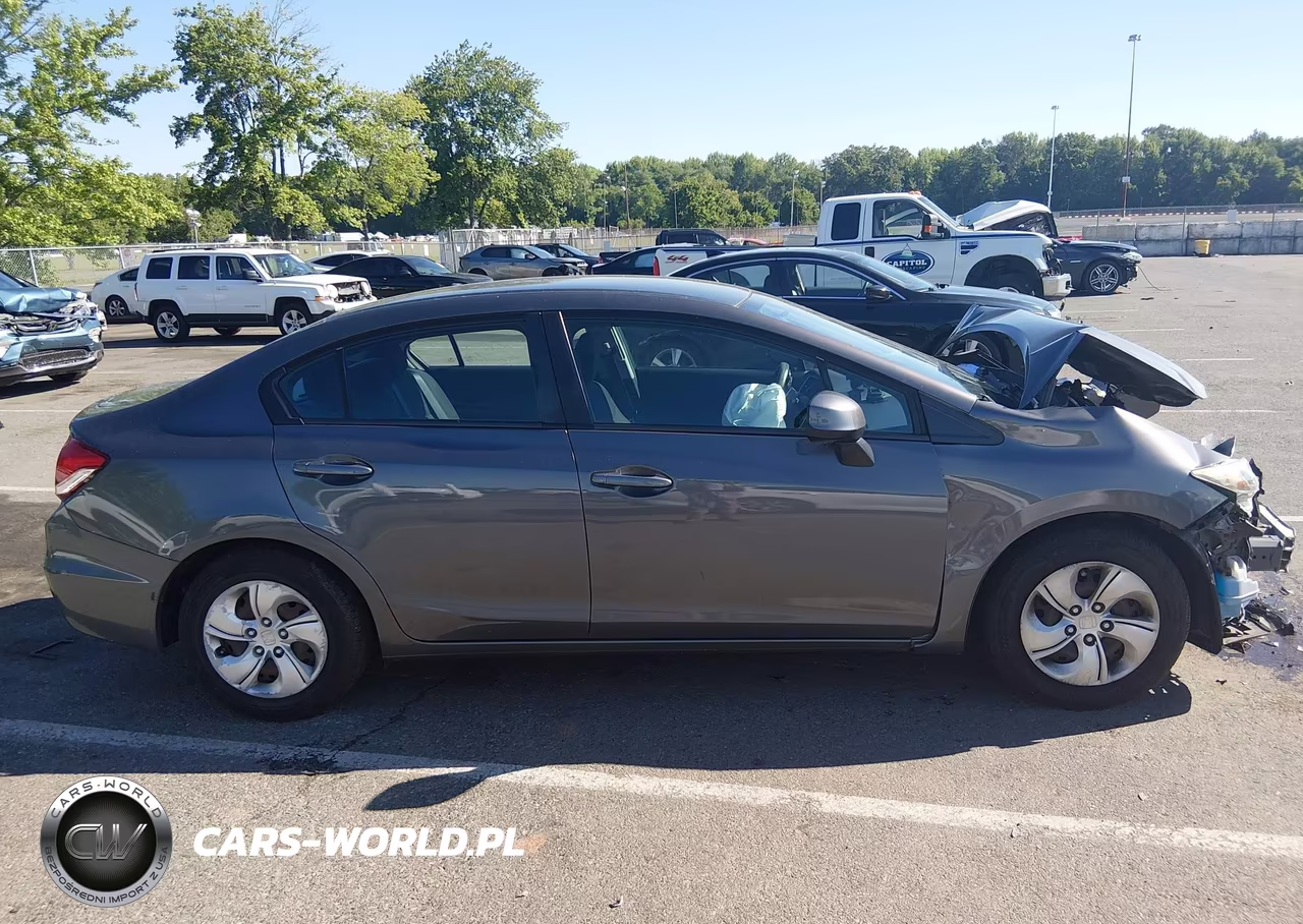 2013 Honda Civic Lx VIN:2HGFB2F54DH585624 - 13
