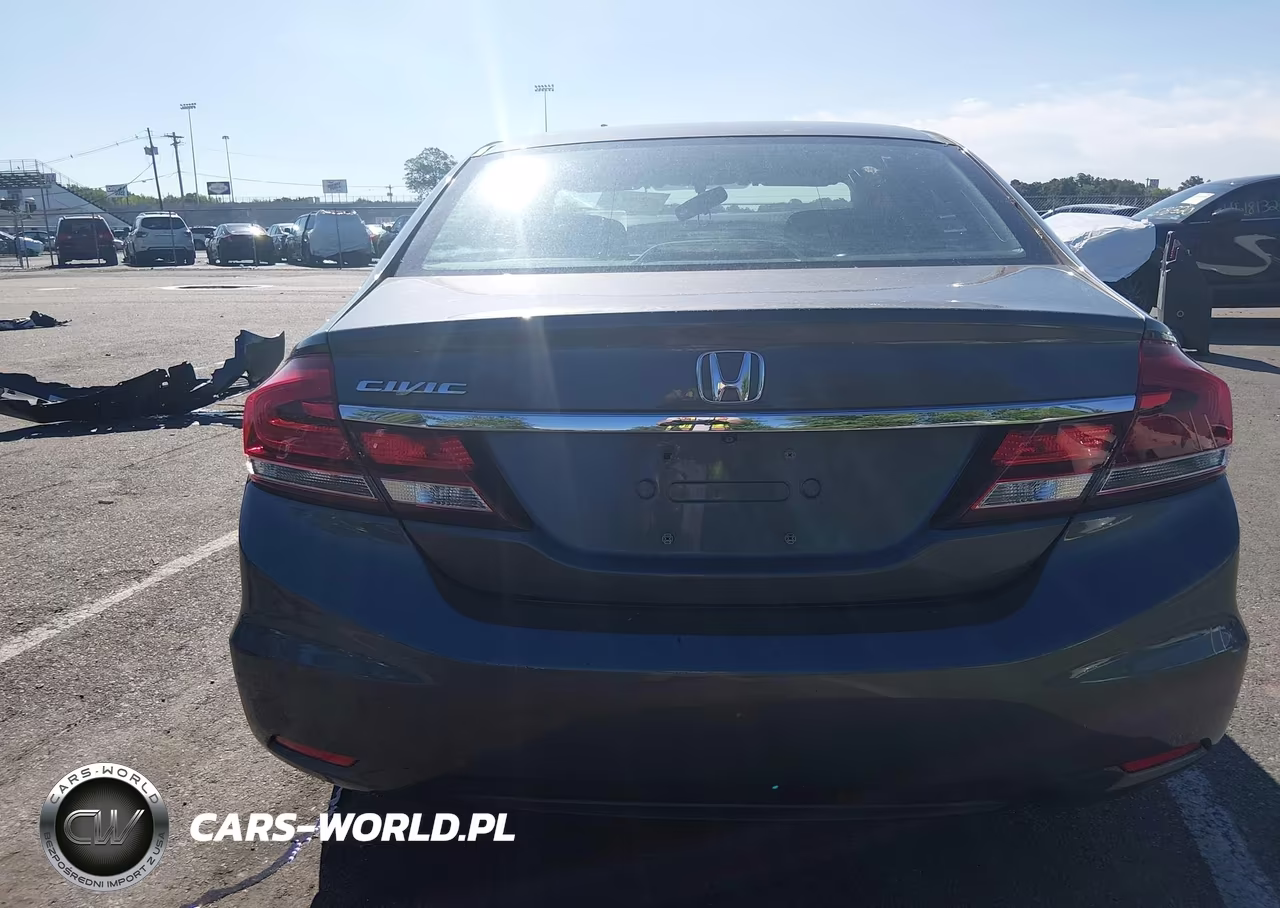 2013 Honda Civic Lx VIN:2HGFB2F54DH585624 - 16