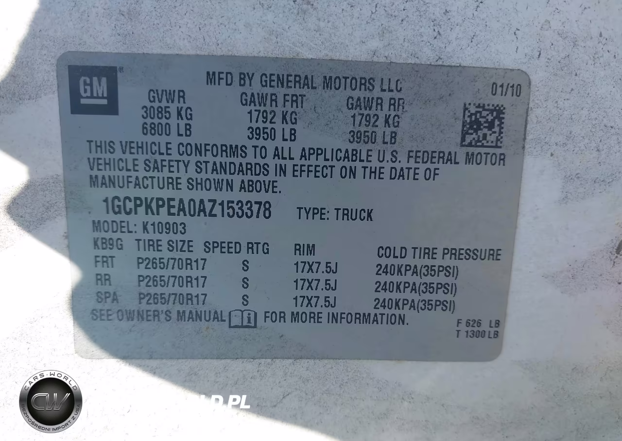 2010 Chevrolet Silverado 1500 Work Truck VIN:1GCPKPEA0AZ153378 - 9