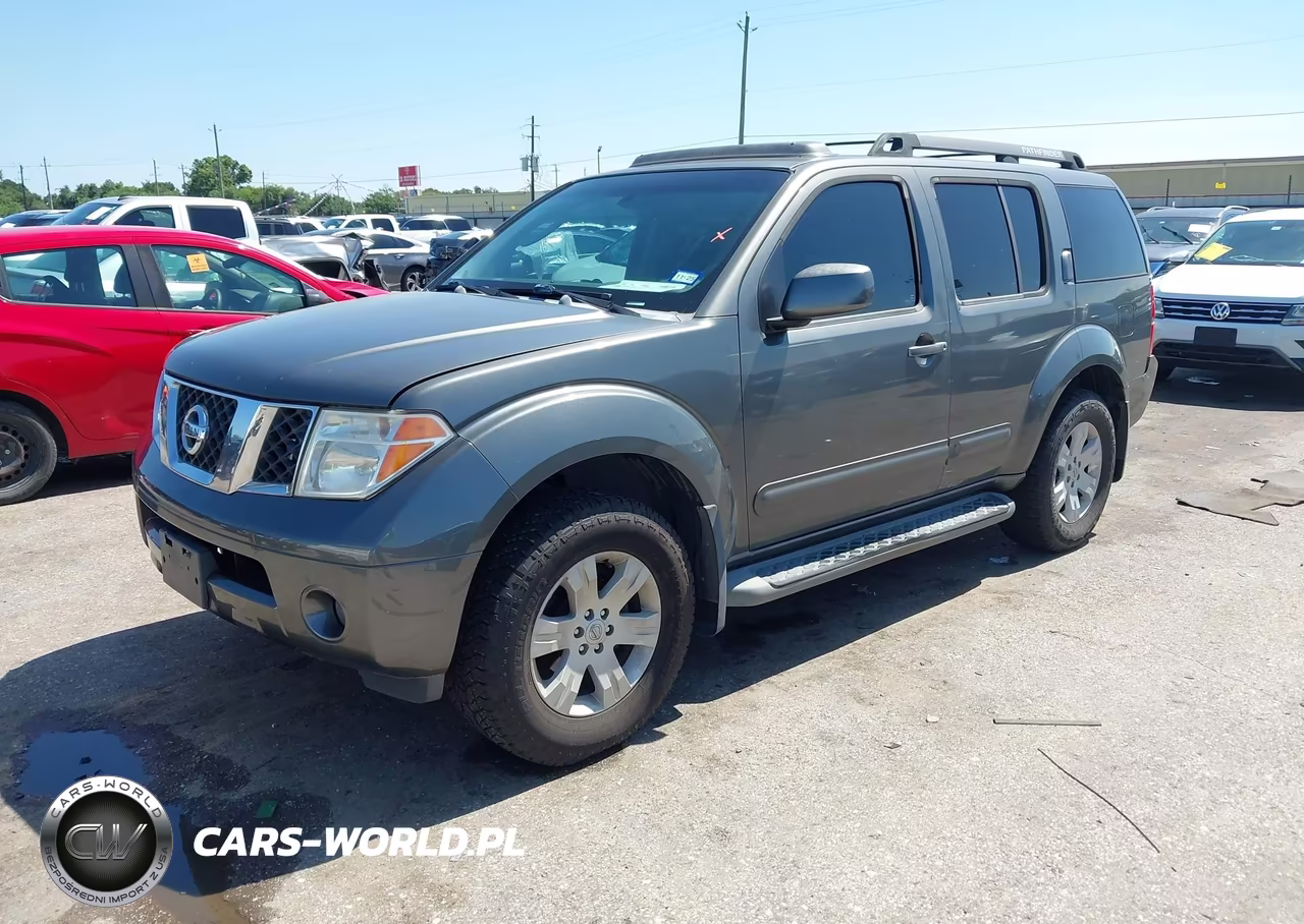 2005 Nissan Pathfinder Le VIN:5N1AR18U45C765320 - 2