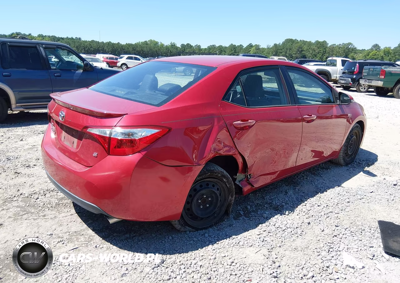 2015 Toyota Corolla S VIN:2T1BURHE4FC334905 - 4