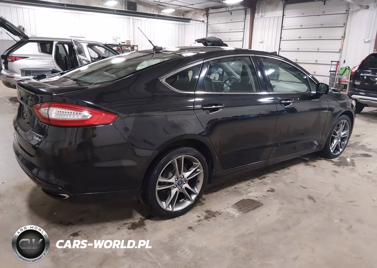 2014 Ford Fusion Titanium VIN:3FA6P0D95ER211478 - 4