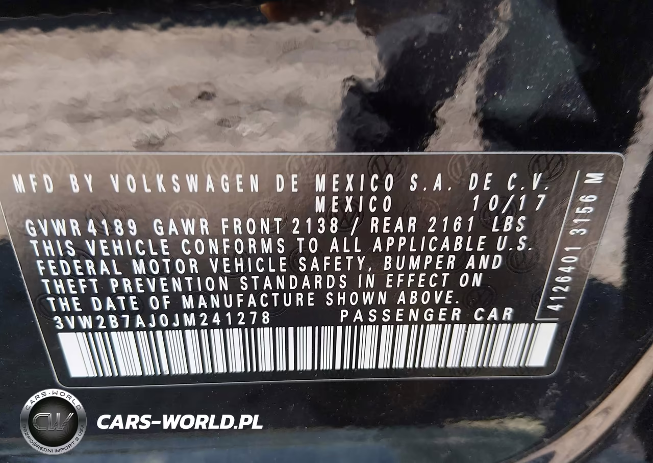 2018 Volkswagen Jetta 1.4T S VIN:3VW2B7AJ0JM241278 - 9