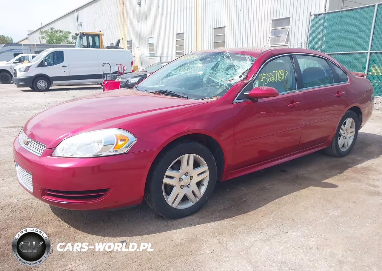 2013 Chevrolet Impala Lt VIN:2G1WB5E36D1185002 - 2