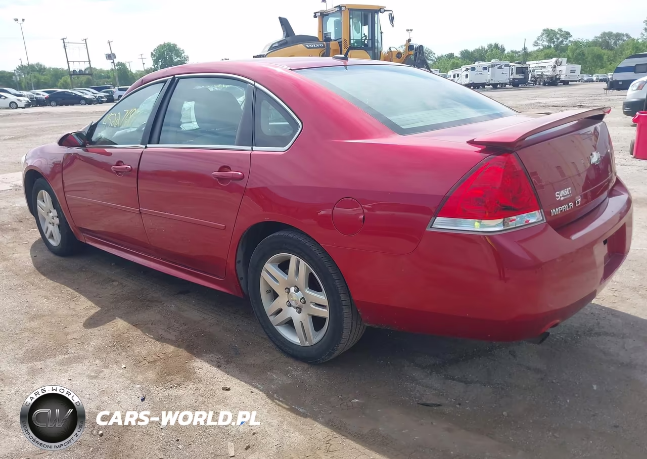 2013 Chevrolet Impala Lt VIN:2G1WB5E36D1185002 - 3