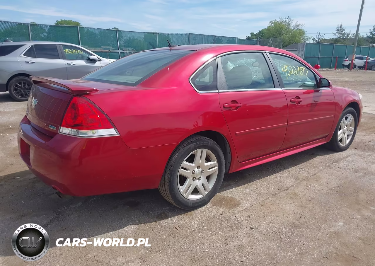2013 Chevrolet Impala Lt VIN:2G1WB5E36D1185002 - 4