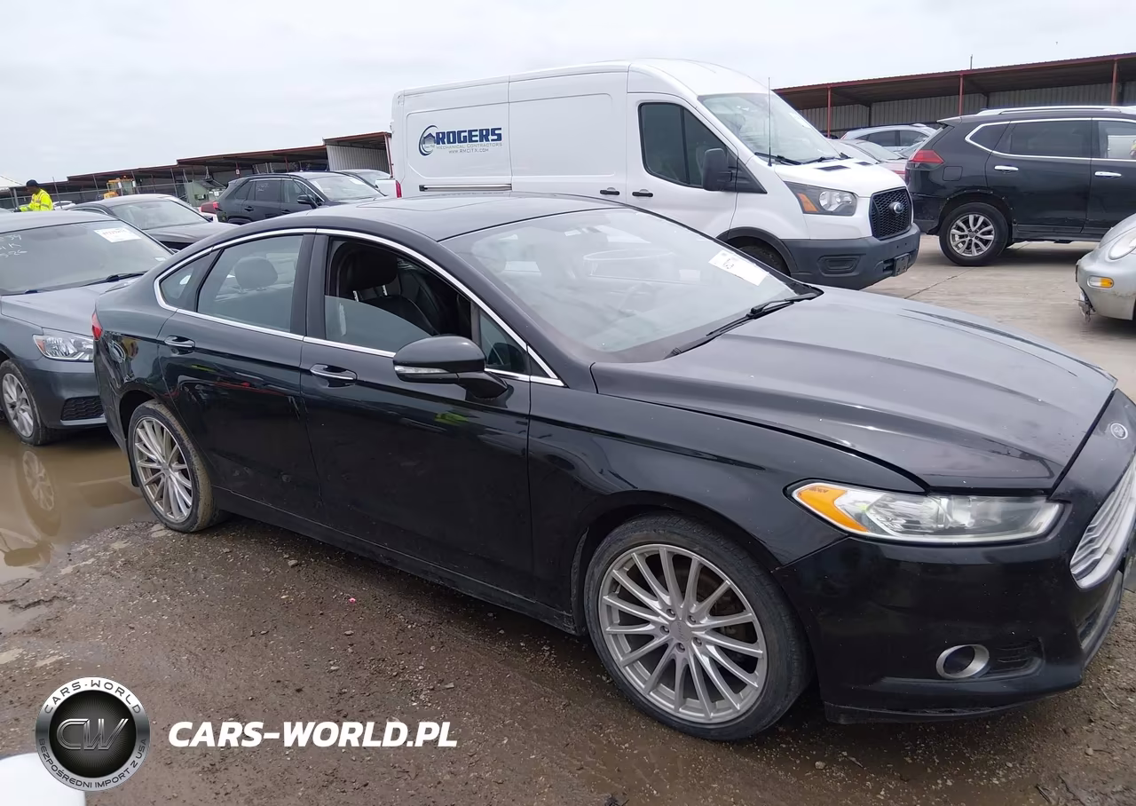 2015 Ford Fusion Titanium VIN:3FA6P0D91FR246343 - 13