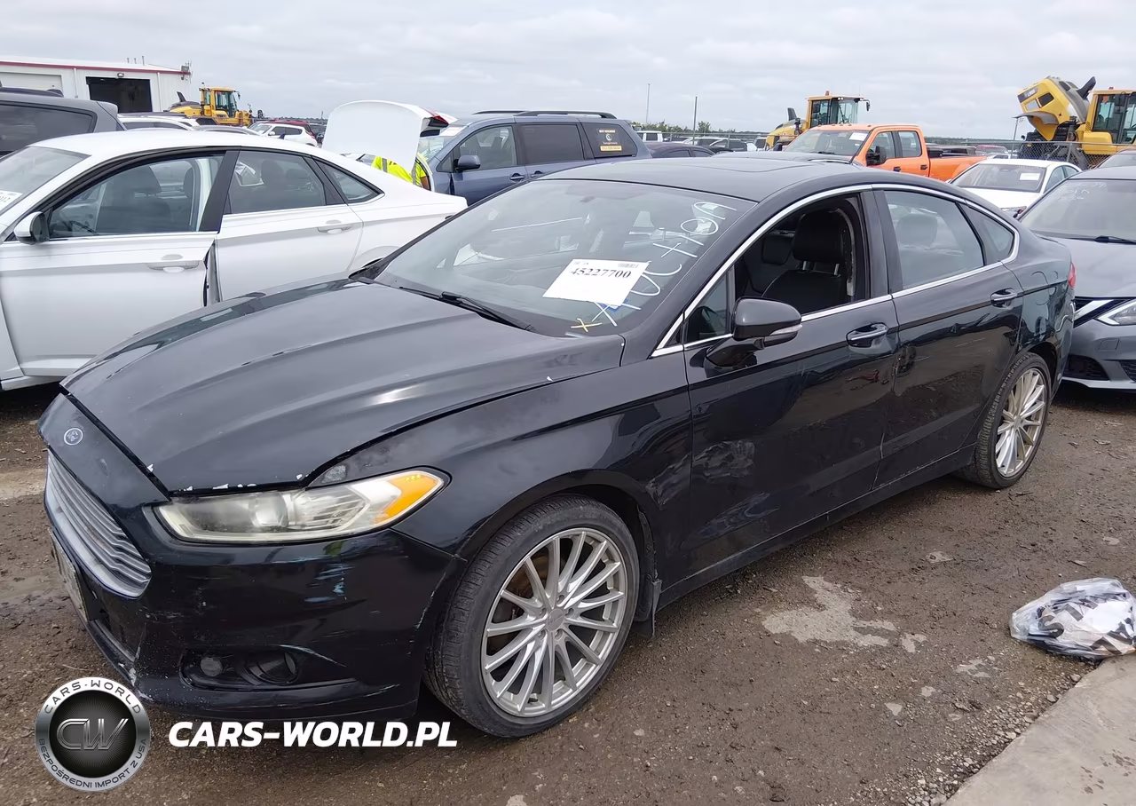 2015 Ford Fusion Titanium VIN:3FA6P0D91FR246343 - 2