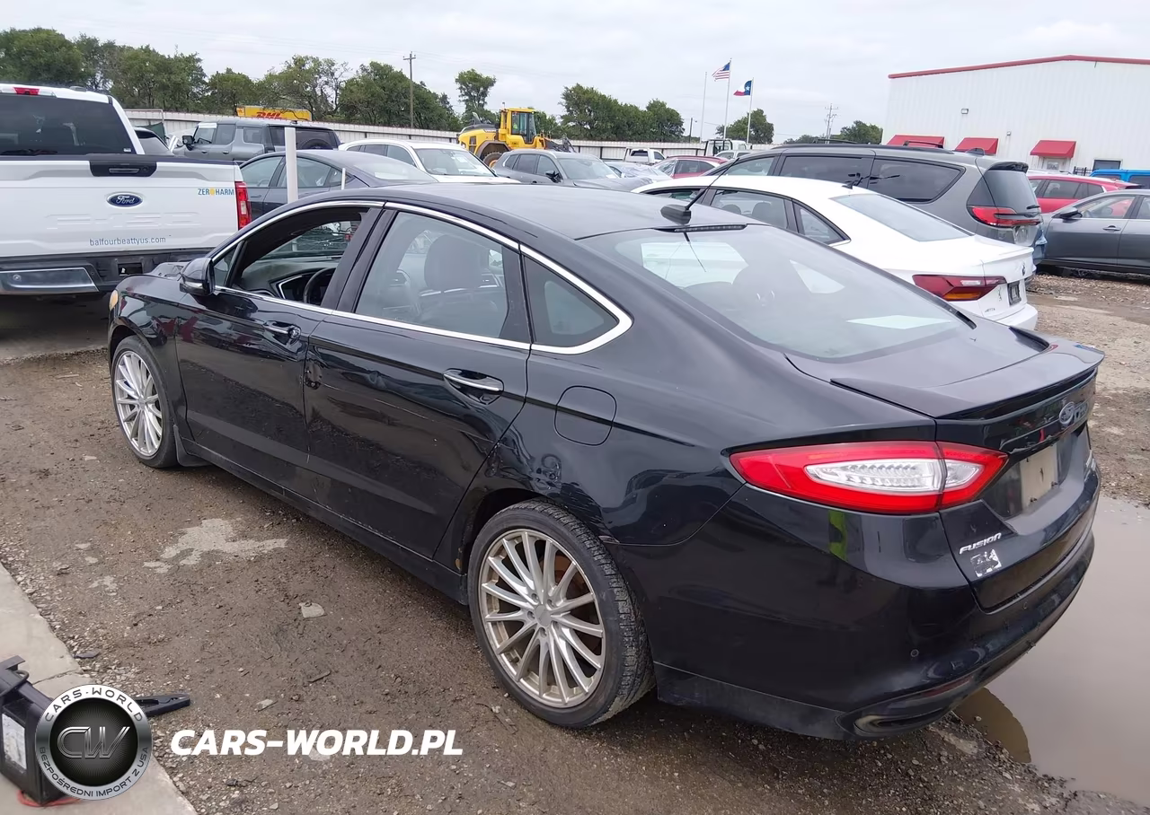 2015 Ford Fusion Titanium VIN:3FA6P0D91FR246343 - 3