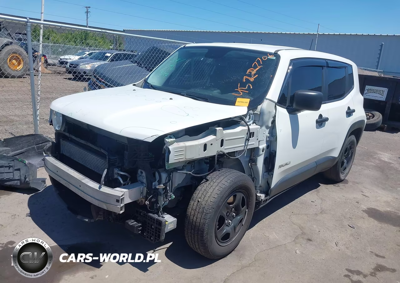 2017 Jeep Renegade Sport Fwd VIN:ZACCJAAB5HPE61507 - 2