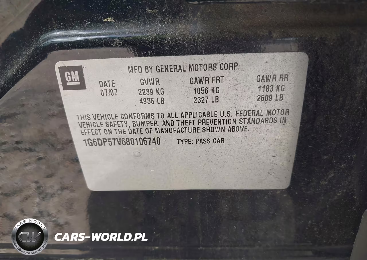 2008 Cadillac Cts Standard VIN:1G6DP57V680106740 - 9