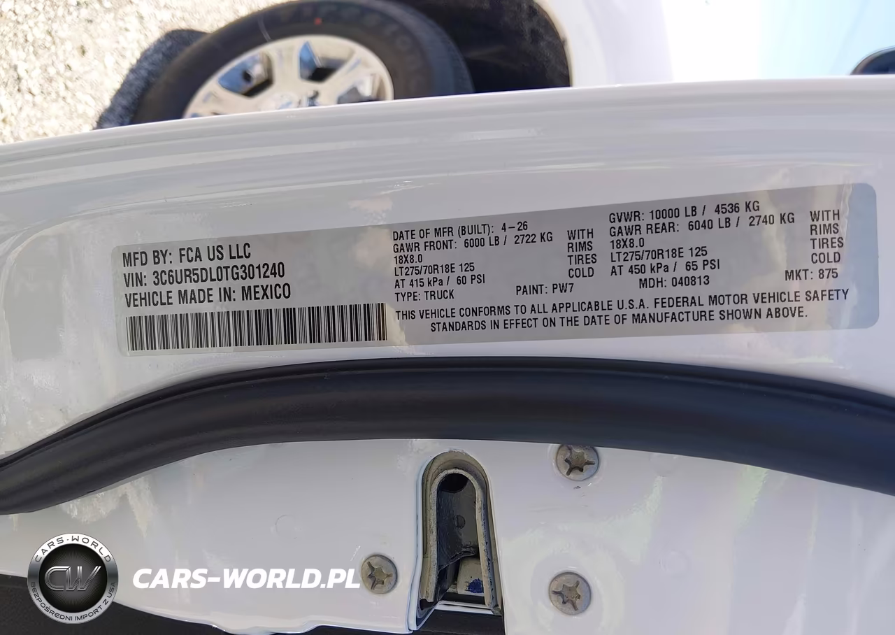 2026 Ram 2500 VIN:3C6UR5DL0TG301240 - 9